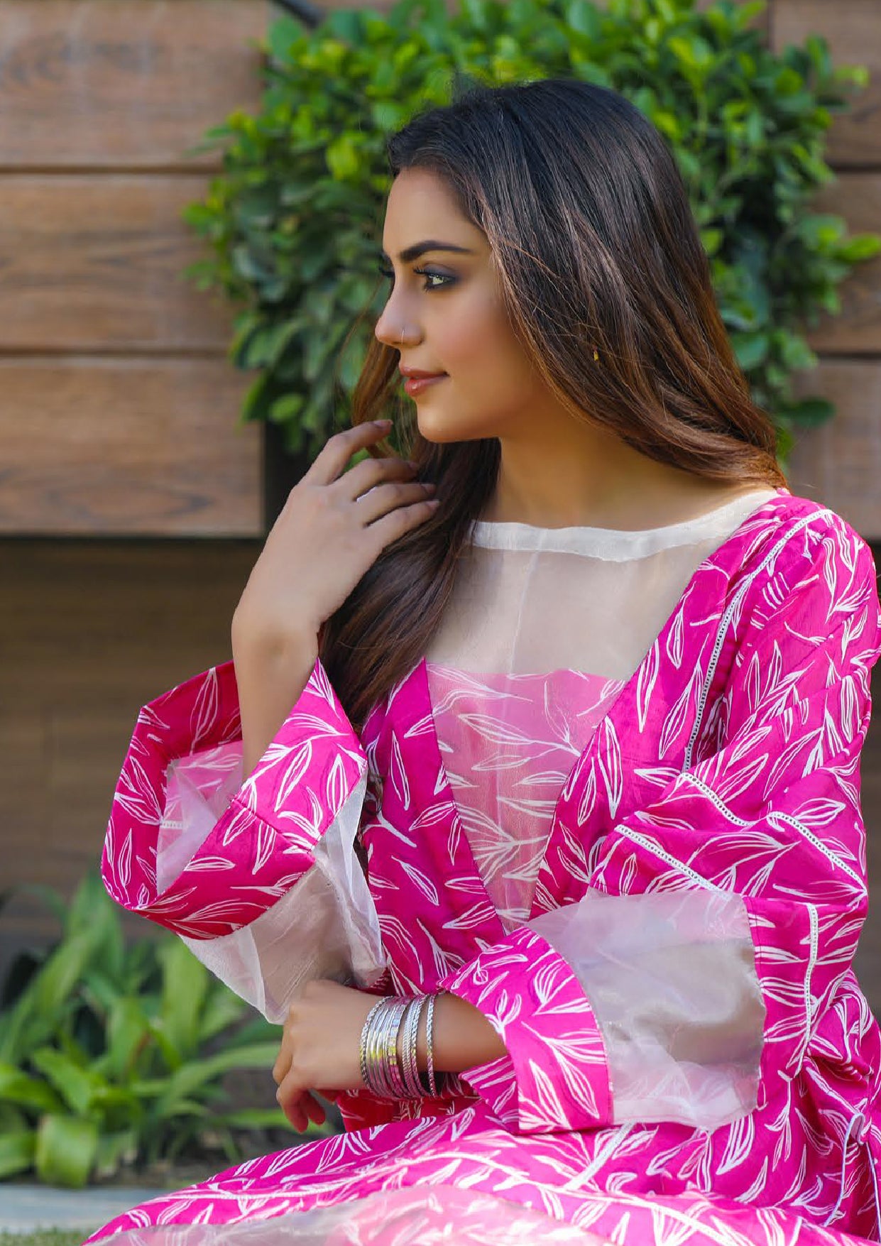 Sidra Aleem Print Series Lawn Collection 25 |PINK