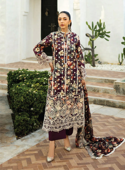 Zainab Chottani Chikankari Lawn 2025 - 10B