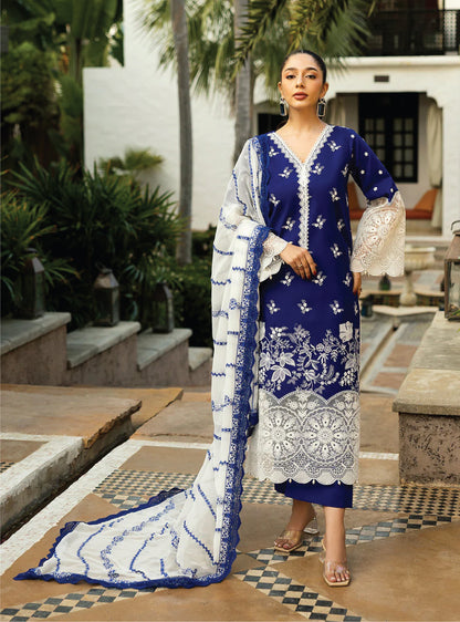 Zainab Chottani Chikankari Lawn 2025 - 11B