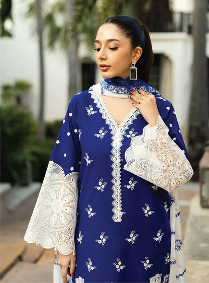 Zainab Chottani Chikankari Lawn 2025 - 11B