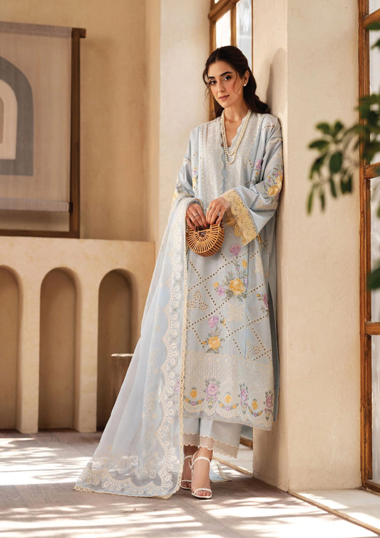 Maryum Hussain Luxury Lawn 2025 |Ocean