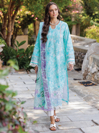 RajBari Nissa Floral Symphony Lawn 25 |D9