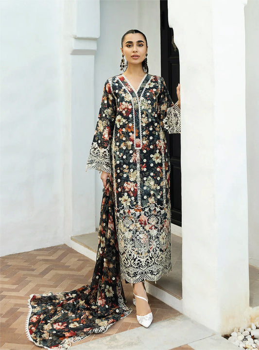 Zainab Chottani Chikankari Lawn 2025 - 10A