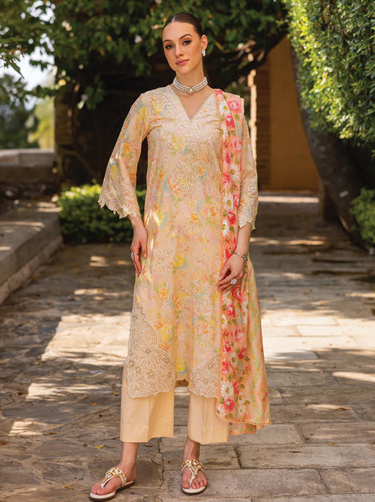 RajBari Nissa Floral Symphony Lawn 25 |D5