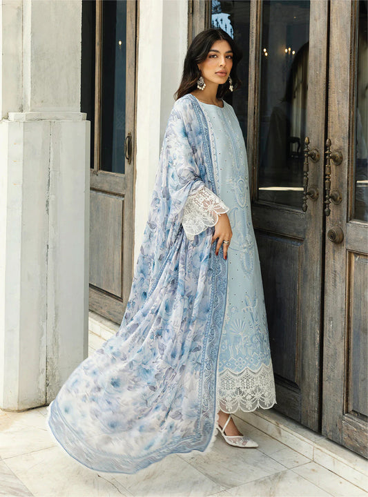 Zainab Chottani Chikankari Lawn 2025 - 7B