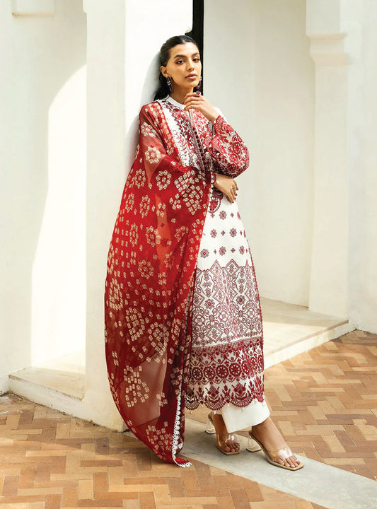 Zainab Chottani Chikankari Lawn 2025 - 8B