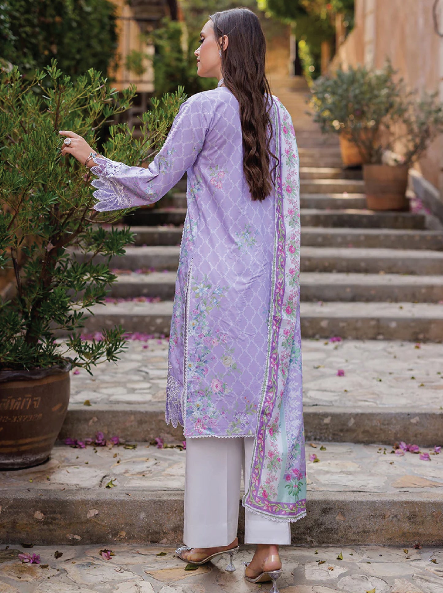 RajBari Nissa Floral Symphony Lawn 25 |D11