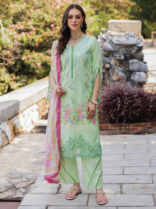 RajBari Nissa Floral Symphony Lawn 25 |D10