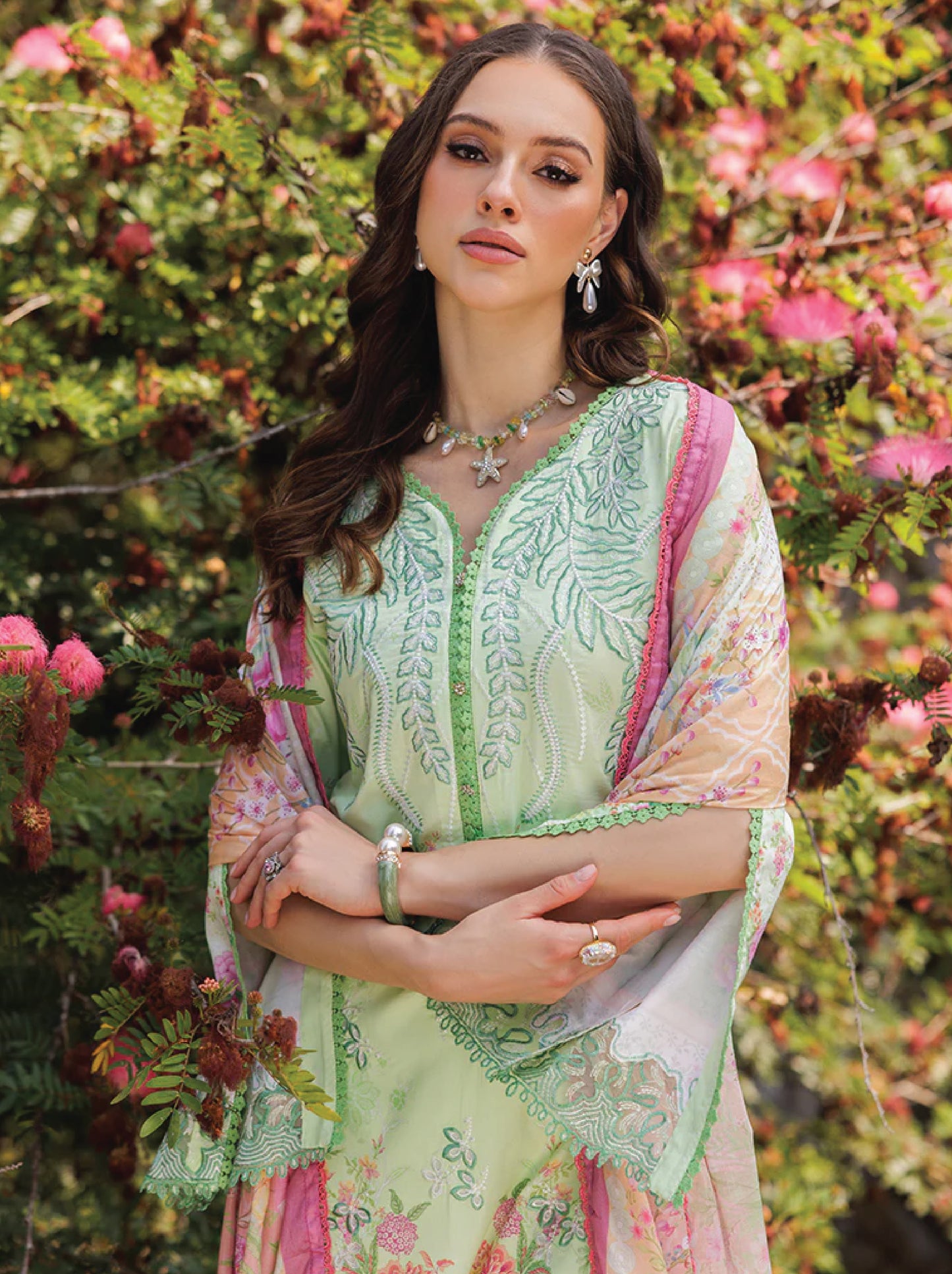 RajBari Nissa Floral Symphony Lawn 25 |D10