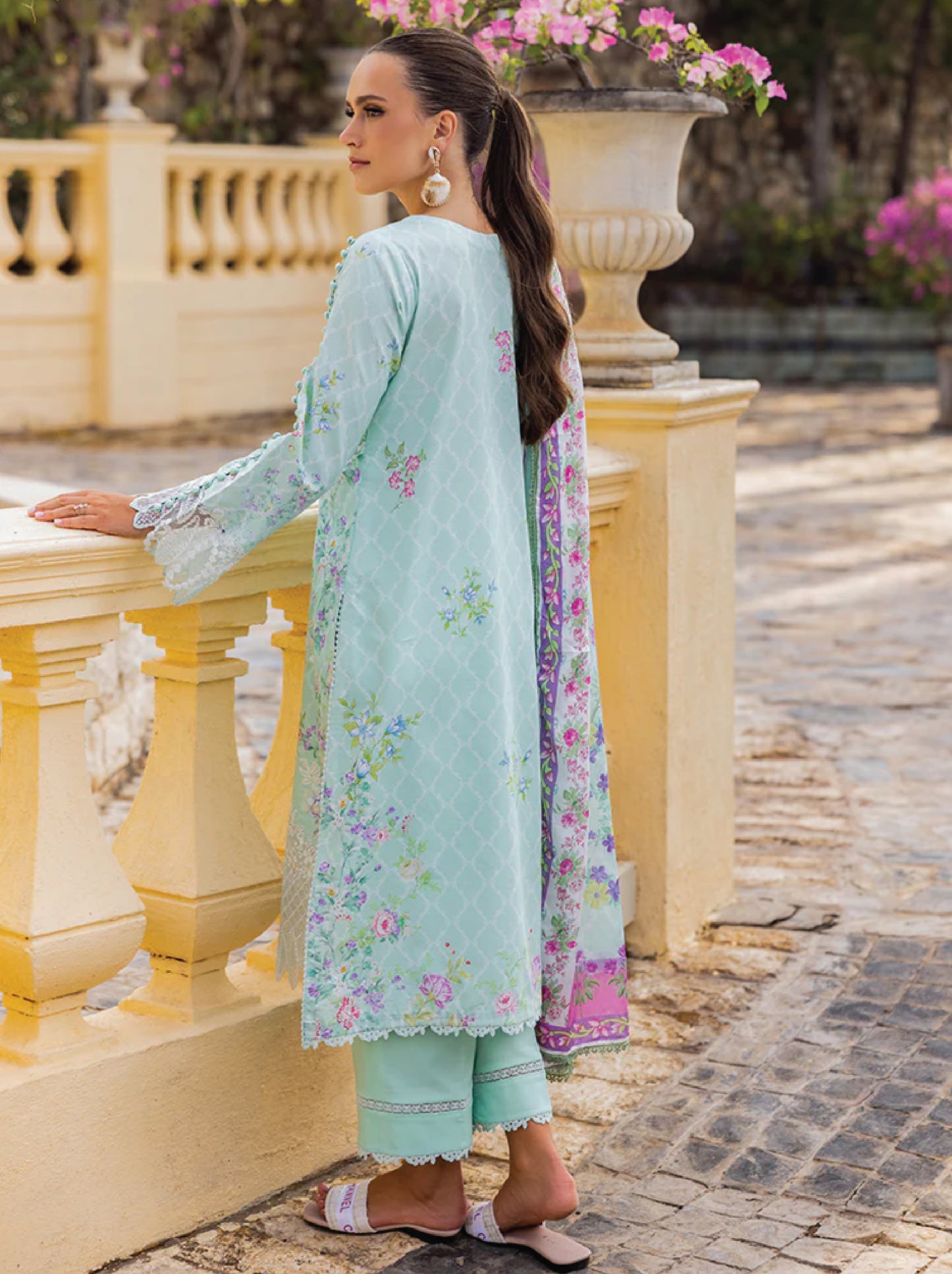 RajBari Nissa Floral Symphony Lawn 25 |D6