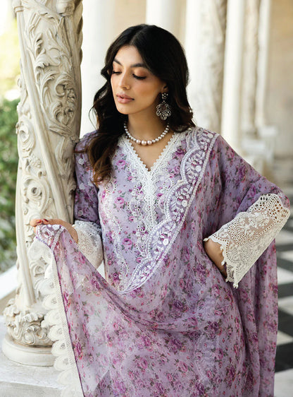 Zainab Chottani Chikankari Lawn 2025 - 9B