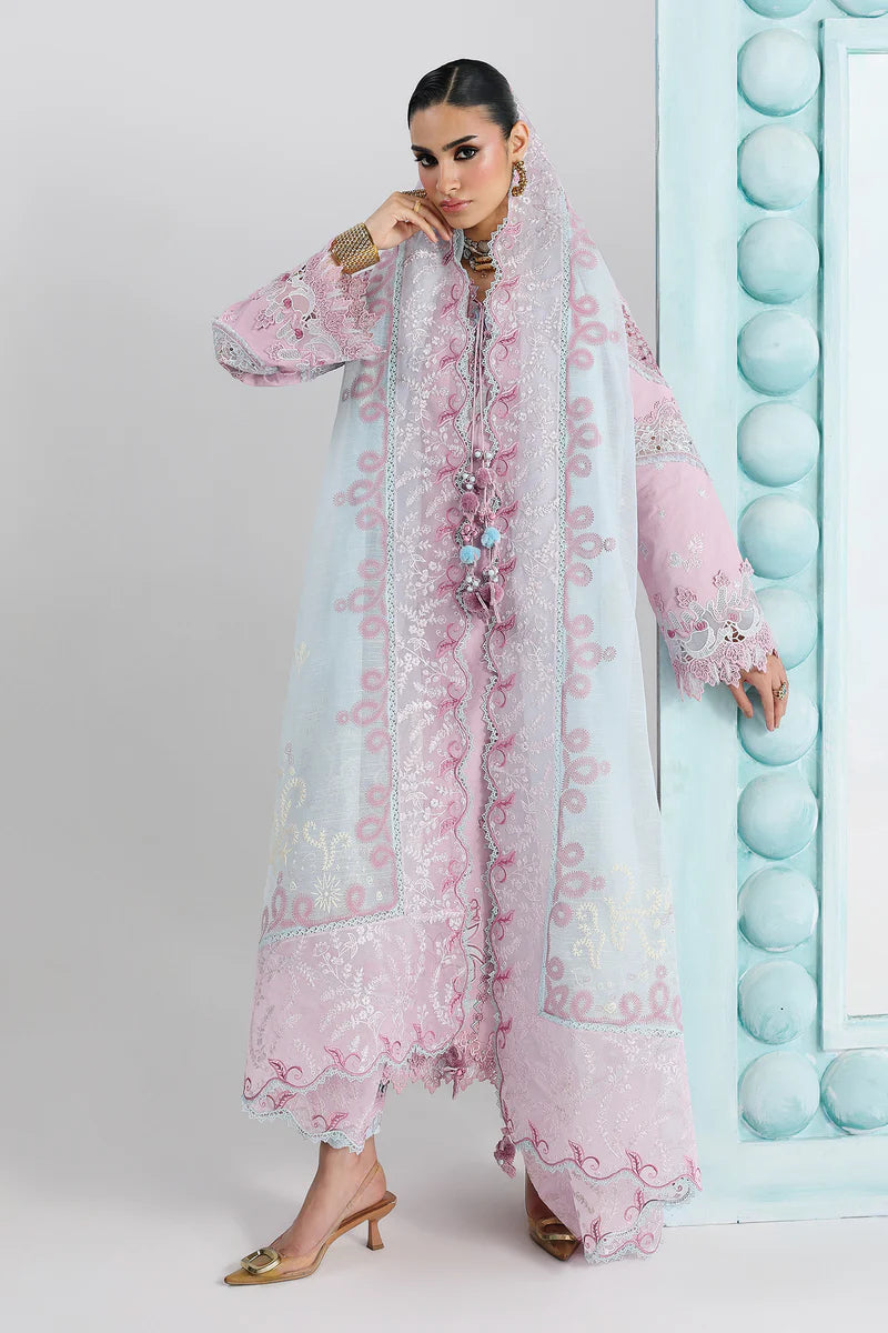 MUSHQ SOLACE OMBRE CHIKANKARI UNSTITCHED - ISANE QFL-02