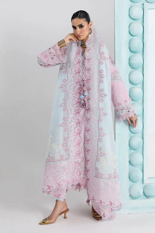 MUSHQ SOLACE OMBRE CHIKANKARI UNSTITCHED - ISANE QFL-02