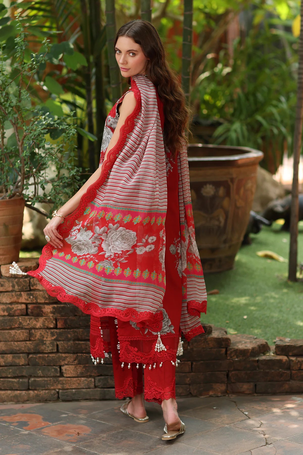 CHARIZMA REEM EMBROIDERED LAWN COLLECTION'26 | RM6-07