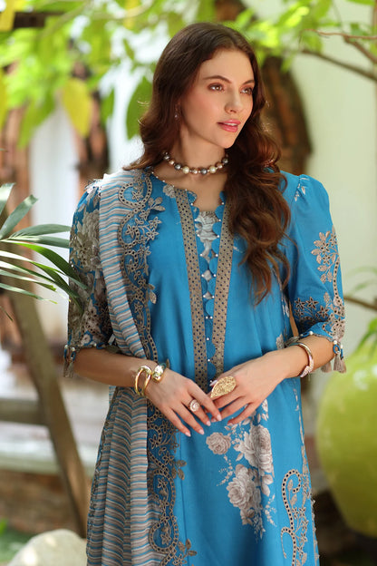 CHARIZMA REEM EMBROIDERED LAWN COLLECTION'26 | RM6-03