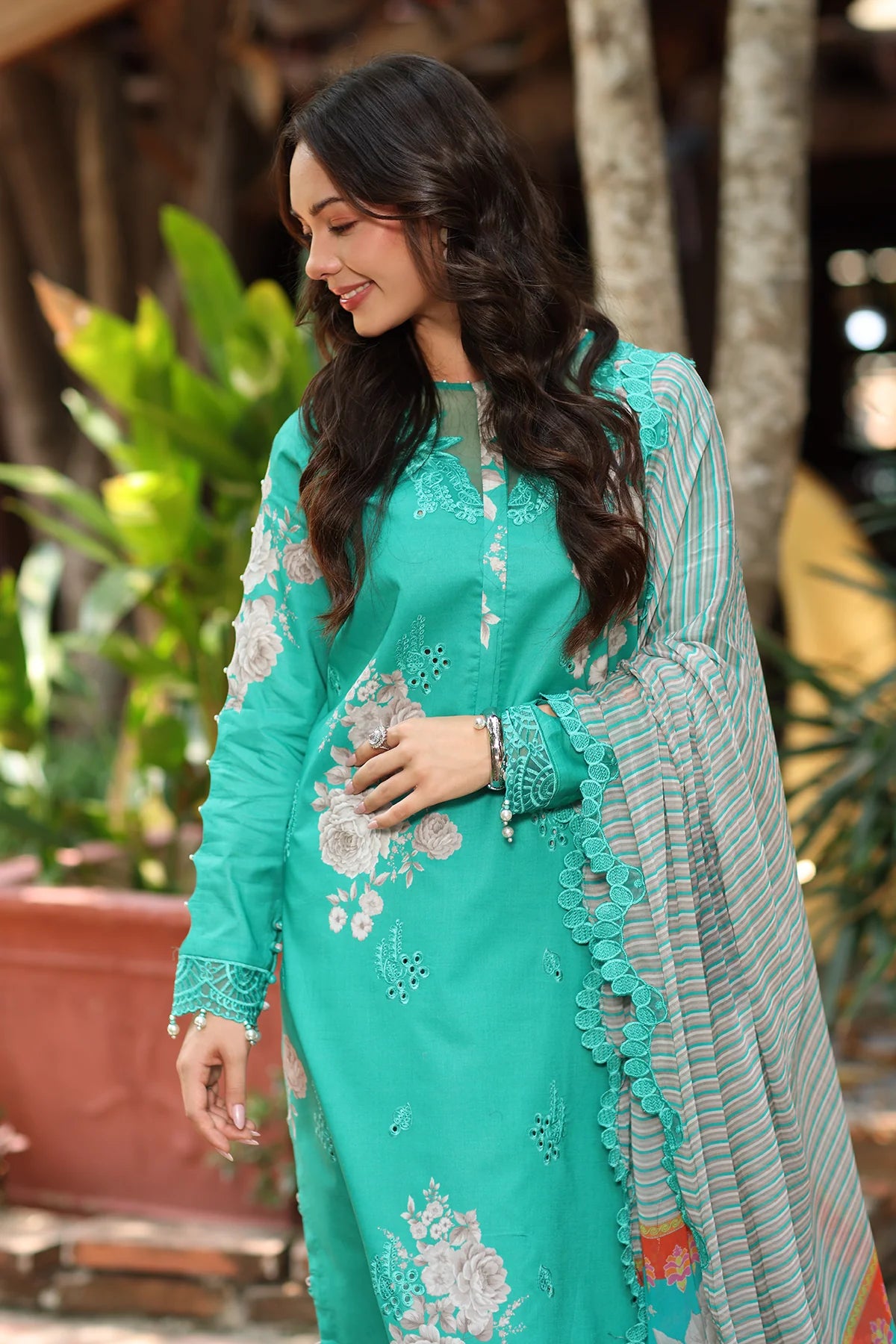 CHARIZMA REEM EMBROIDERED LAWN COLLECTION'26 | RM6-06