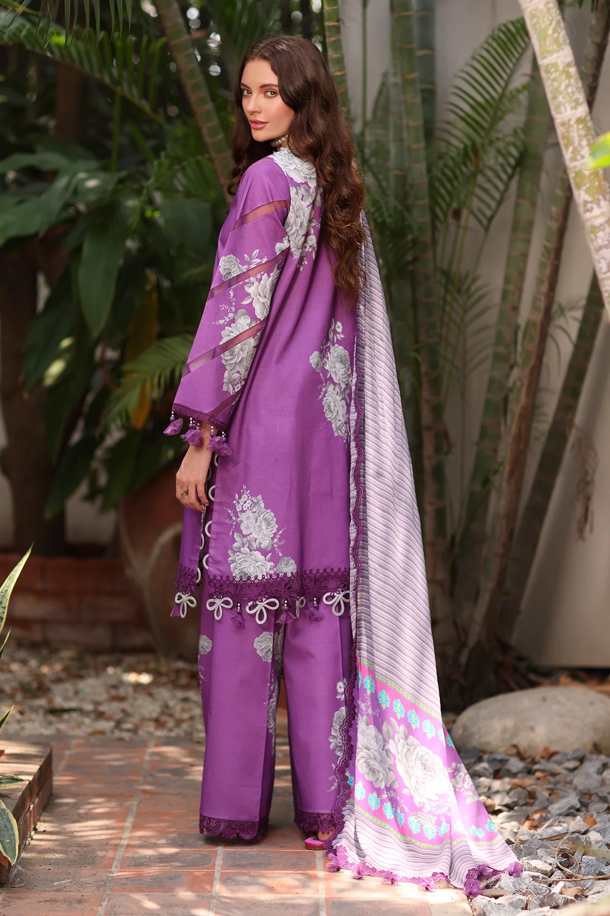 CHARIZMA REEM EMBROIDERED LAWN COLLECTION'26 | RM6-04