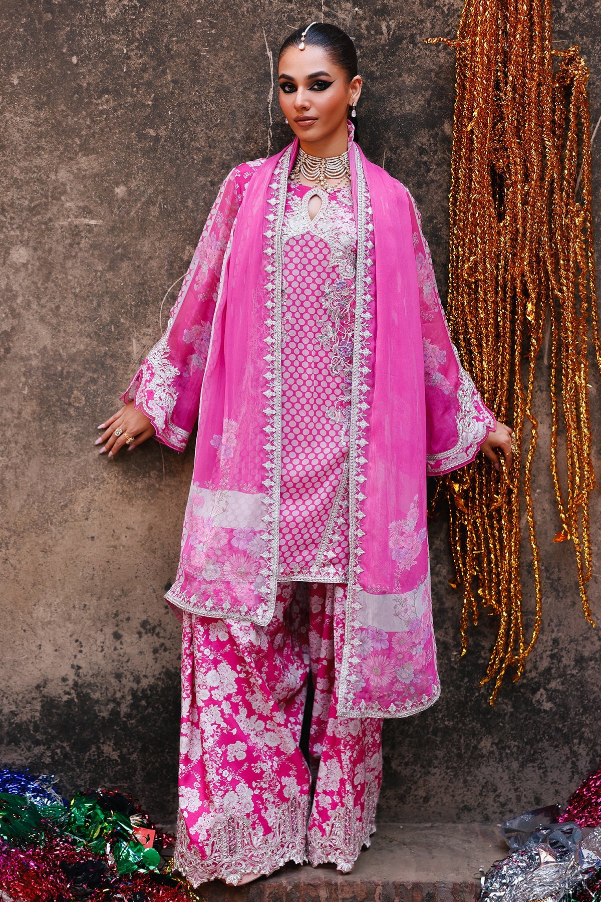 CHARIZMA VASAL LUXURY CHIFFON UNSTITCHED'26 | VSL6-14