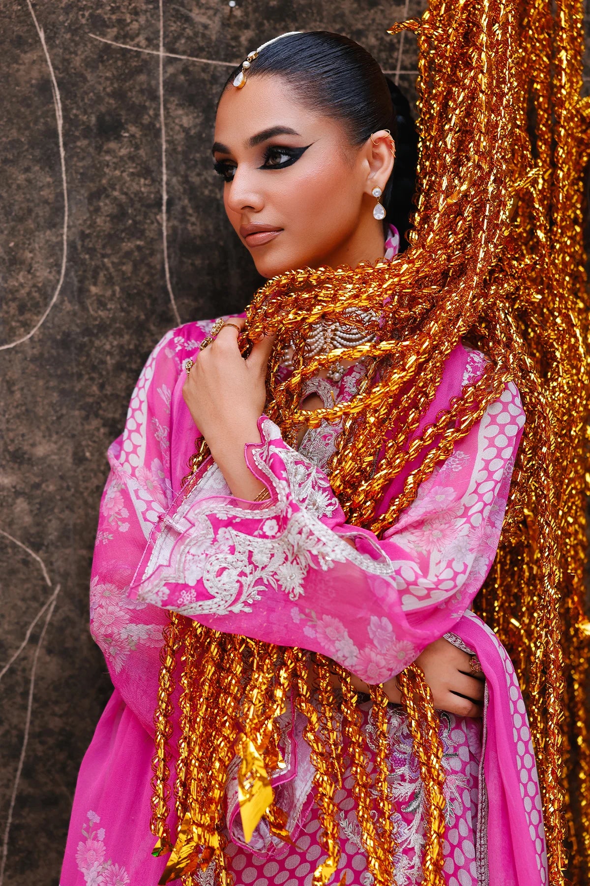 CHARIZMA VASAL LUXURY CHIFFON UNSTITCHED'26 | VSL6-14