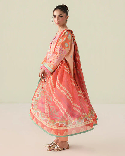 ROHEENAZ ROSETTE UNSTITCHED COLLECTION'26 | Warm Horizon