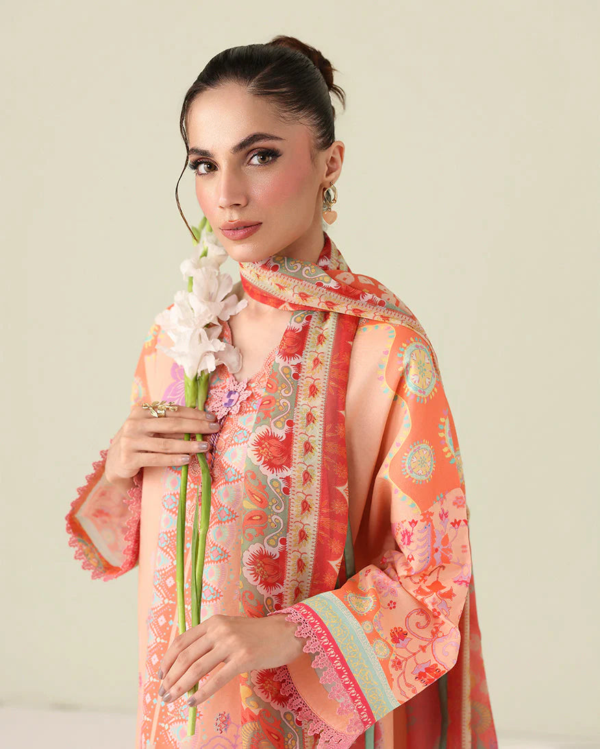 ROHEENAZ ROSETTE UNSTITCHED COLLECTION'26 | Warm Horizon
