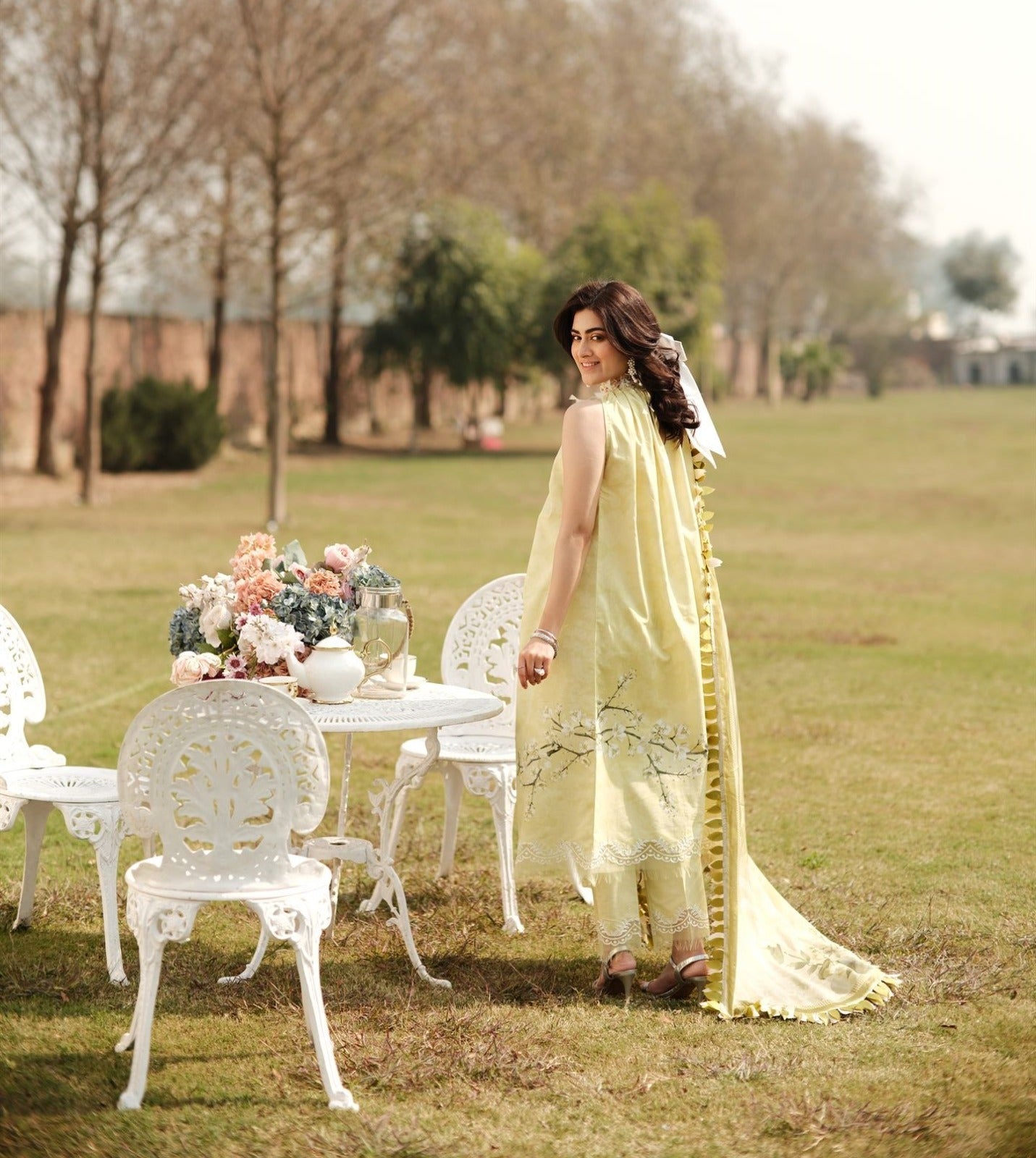ZARQASH LUXE LAWN UNSTITCHED  Collection 2024 – ZQ 13
