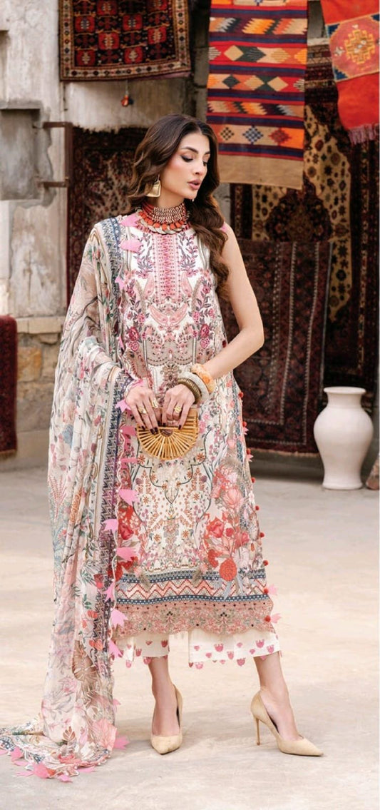 JADE BLISS PRINTED LAWN UNSTITCHED'26 | 20870
