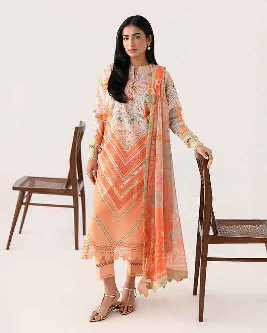 ROHEENAZ ROSETTE UNSTITCHED COLLECTION'26 | Whispering Wind