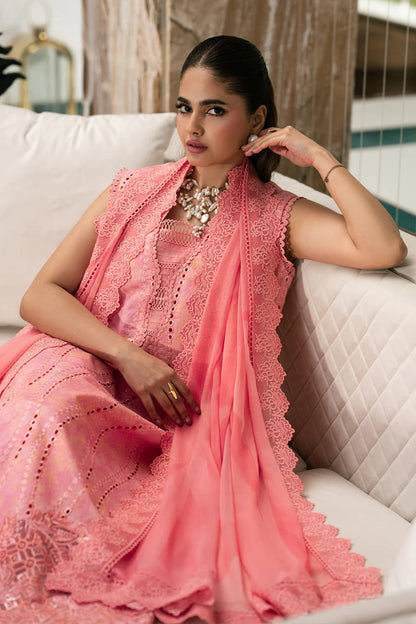 RANGRASIYA CARNATION EID EDIT UNSTITCHED'26| Zoey