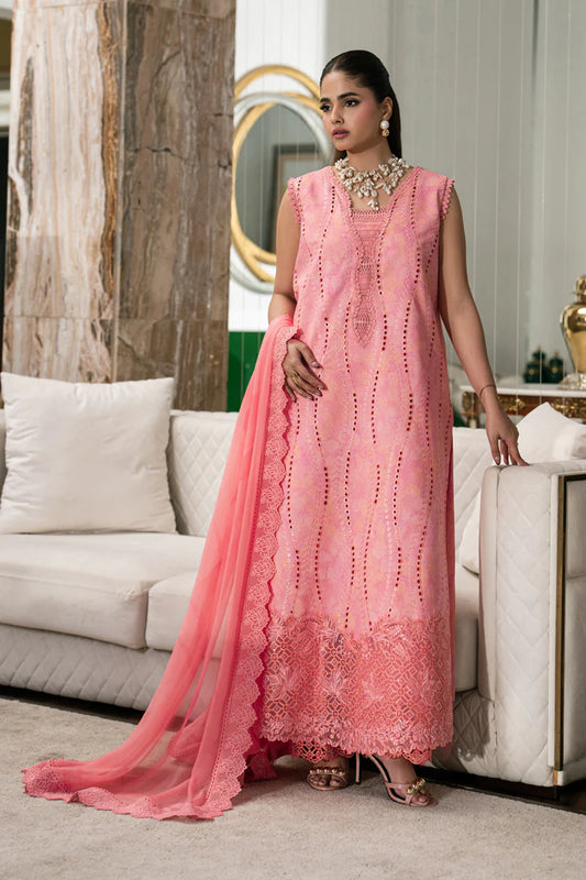 RANGRASIYA CARNATION EID EDIT UNSTITCHED'26| Zoey