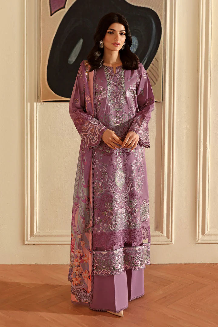RAMSHA ANDAAZ LUXURY LAWN UNSTITCHED'26 | Z-1309