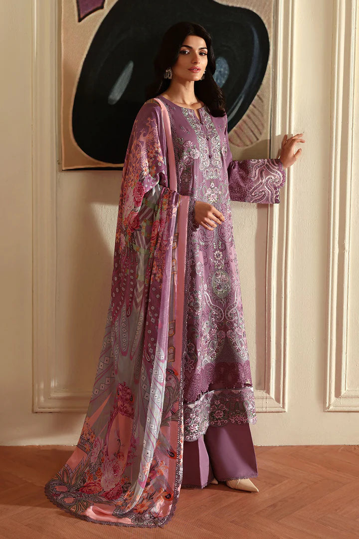 RAMSHA ANDAAZ LUXURY LAWN UNSTITCHED'26 | Z-1309