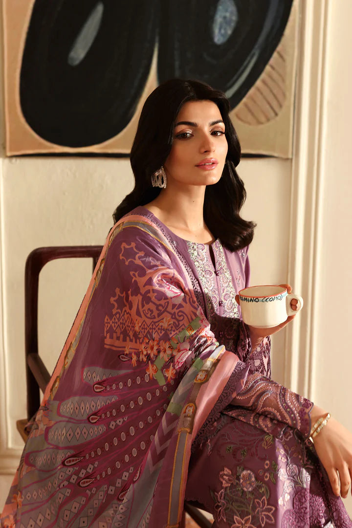 RAMSHA ANDAAZ LUXURY LAWN UNSTITCHED'26 | Z-1309