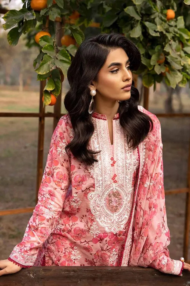 Gul Ahmed Summer Lawn Premium 2024 | BCT- 42003