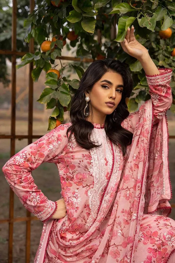 Gul Ahmed Summer Lawn Premium 2024 | BCT- 42003