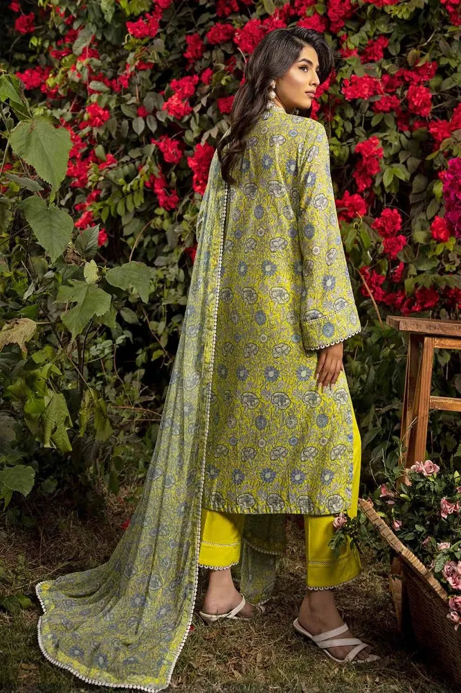 Gul Ahmed Summer Lawn Premium 2024 | BM - 42003