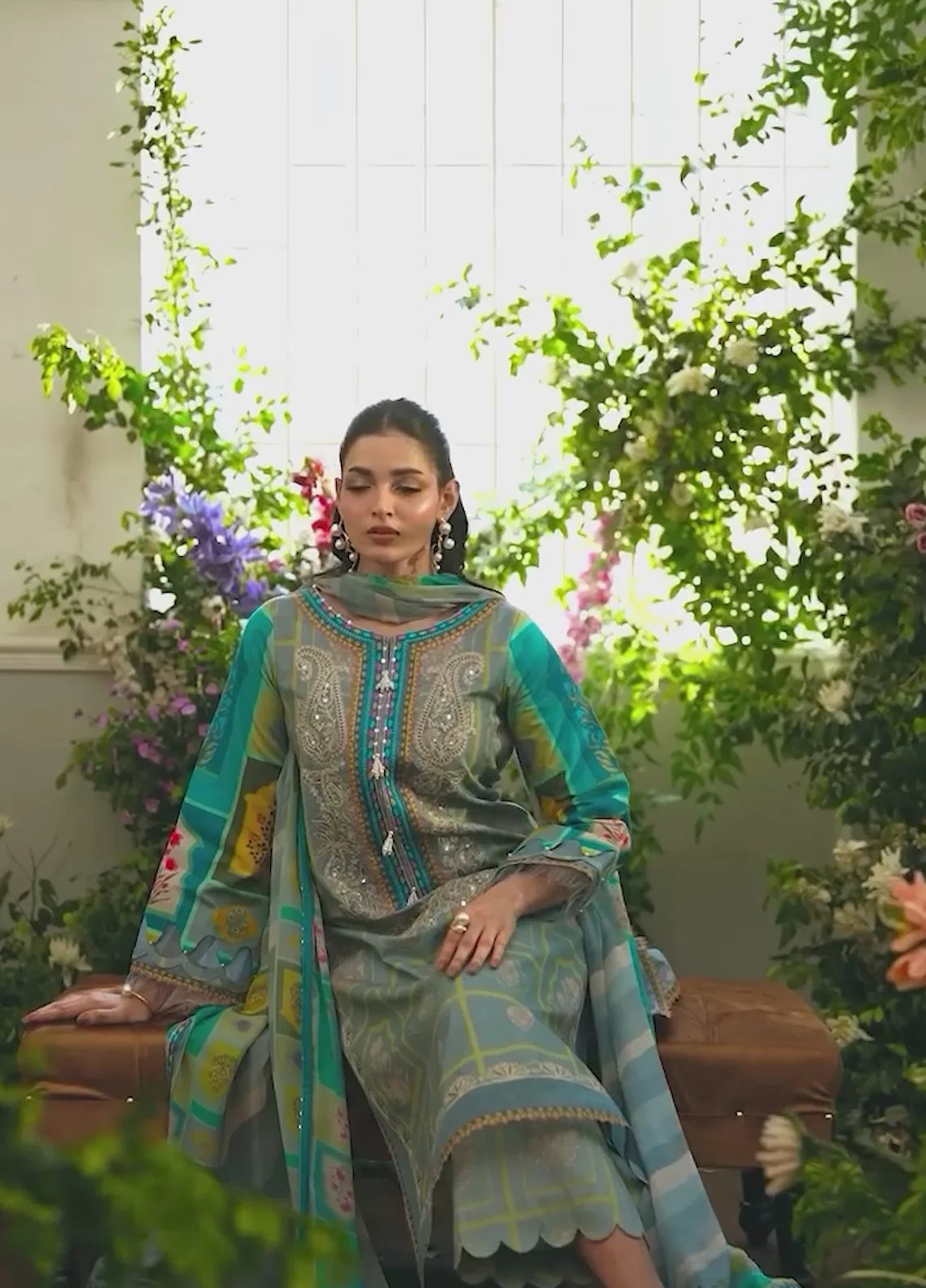 CHARIZMA SUN SHINE EID EDIT UNSTITCHED VOL 02 - CSN6-13