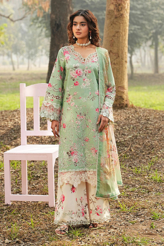 DHANAK BY RAMSHA VOL-1 UNSTITCHED'26| DH-101