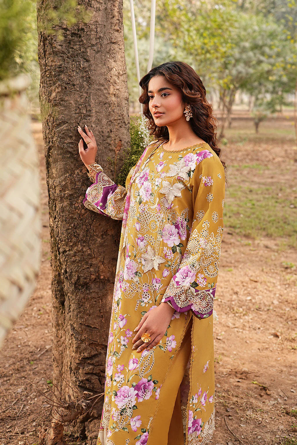 DHANAK BY RAMSHA VOL-1 UNSTITCHED'26| DH-110