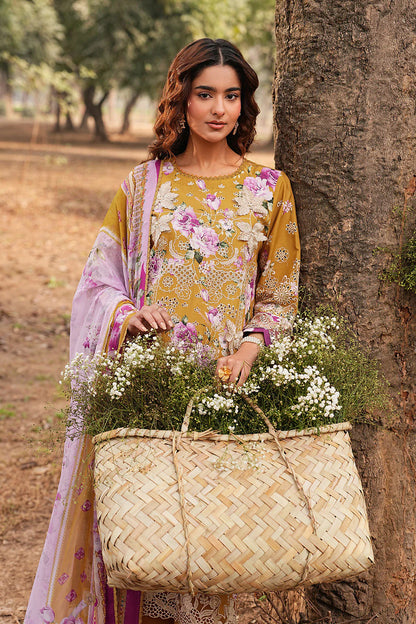 DHANAK BY RAMSHA VOL-1 UNSTITCHED'26| DH-110