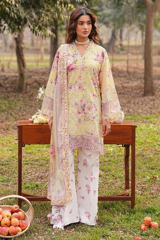 DHANAK BY RAMSHA VOL-1 UNSTITCHED'26| DH-105