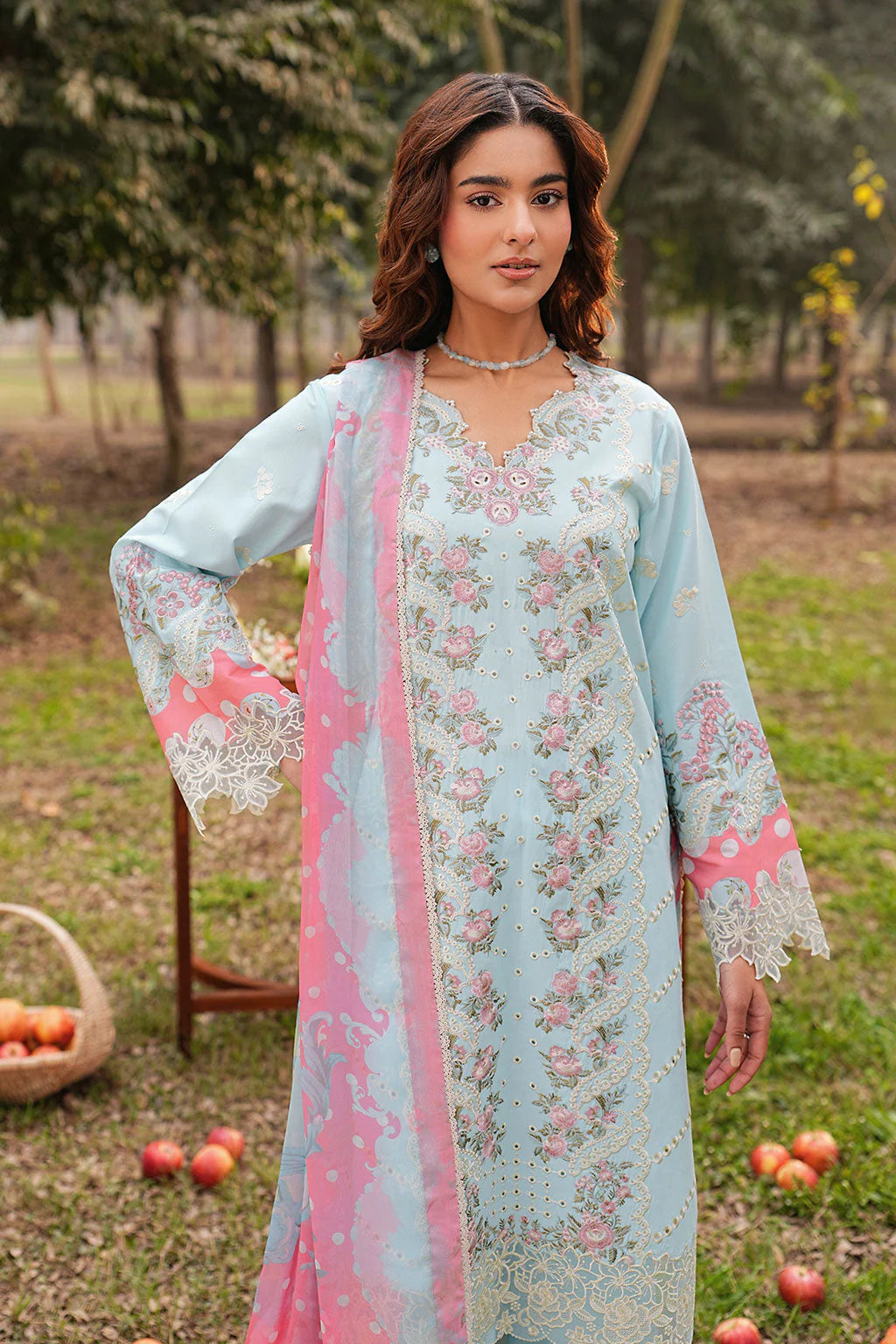 DHANAK BY RAMSHA VOL-1 UNSTITCHED'26| DH-106