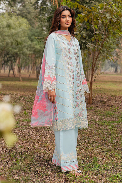 DHANAK BY RAMSHA VOL-1 UNSTITCHED'26| DH-106