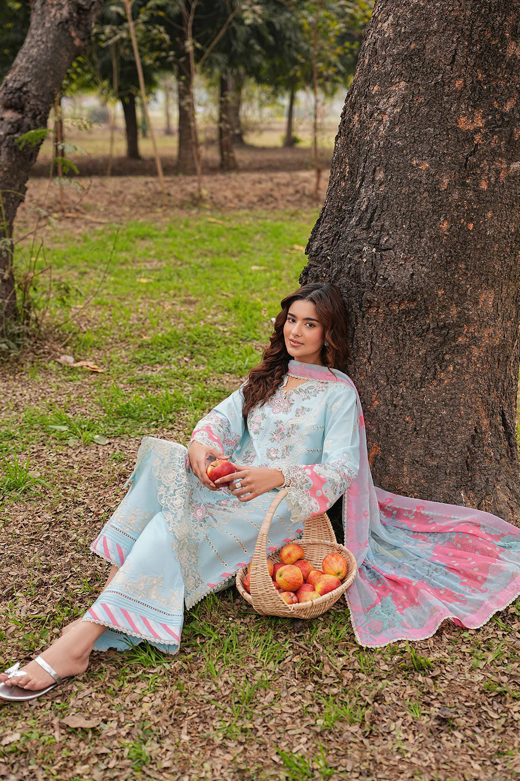 DHANAK BY RAMSHA VOL-1 UNSTITCHED'26| DH-106