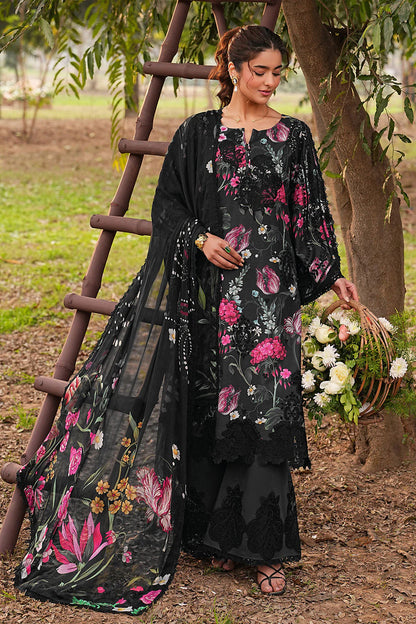 DHANAK BY RAMSHA VOL-1 UNSTITCHED'26| DH-102