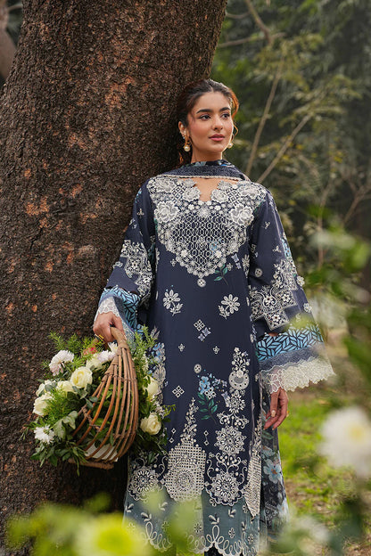 DHANAK BY RAMSHA VOL-1 UNSTITCHED'26| DH-107