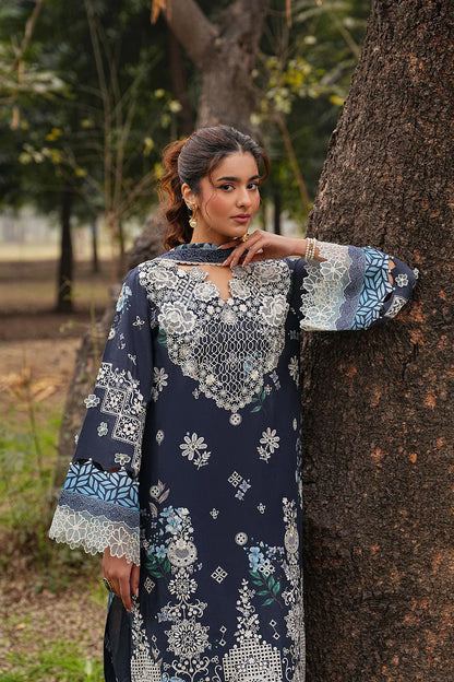 DHANAK BY RAMSHA VOL-1 UNSTITCHED'26| DH-107