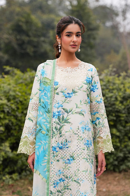 DHANAK BY RAMSHA VOL-1 UNSTITCHED'26| DH-109