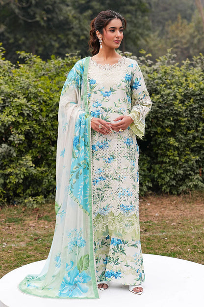 DHANAK BY RAMSHA VOL-1 UNSTITCHED'26| DH-109
