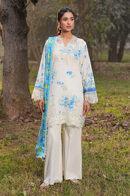 DHANAK BY RAMSHA VOL-1 UNSTITCHED'26| DH-103